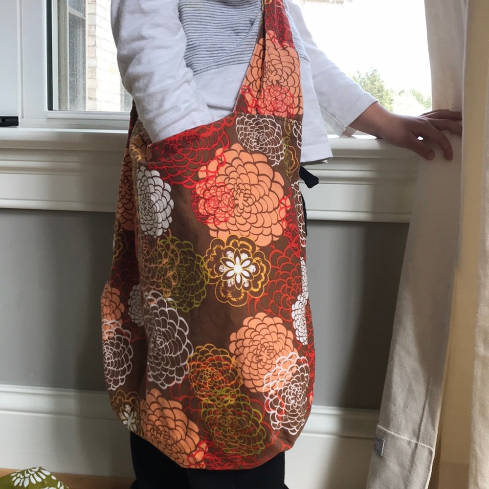 Reversible cotton bag x2